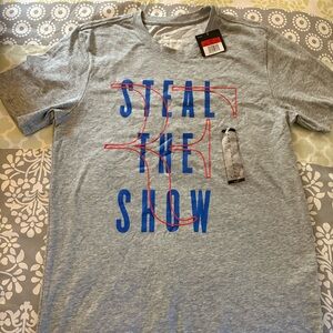 Men’s Nike Tshirt Medium “Steal the Show” New without boxy tags!